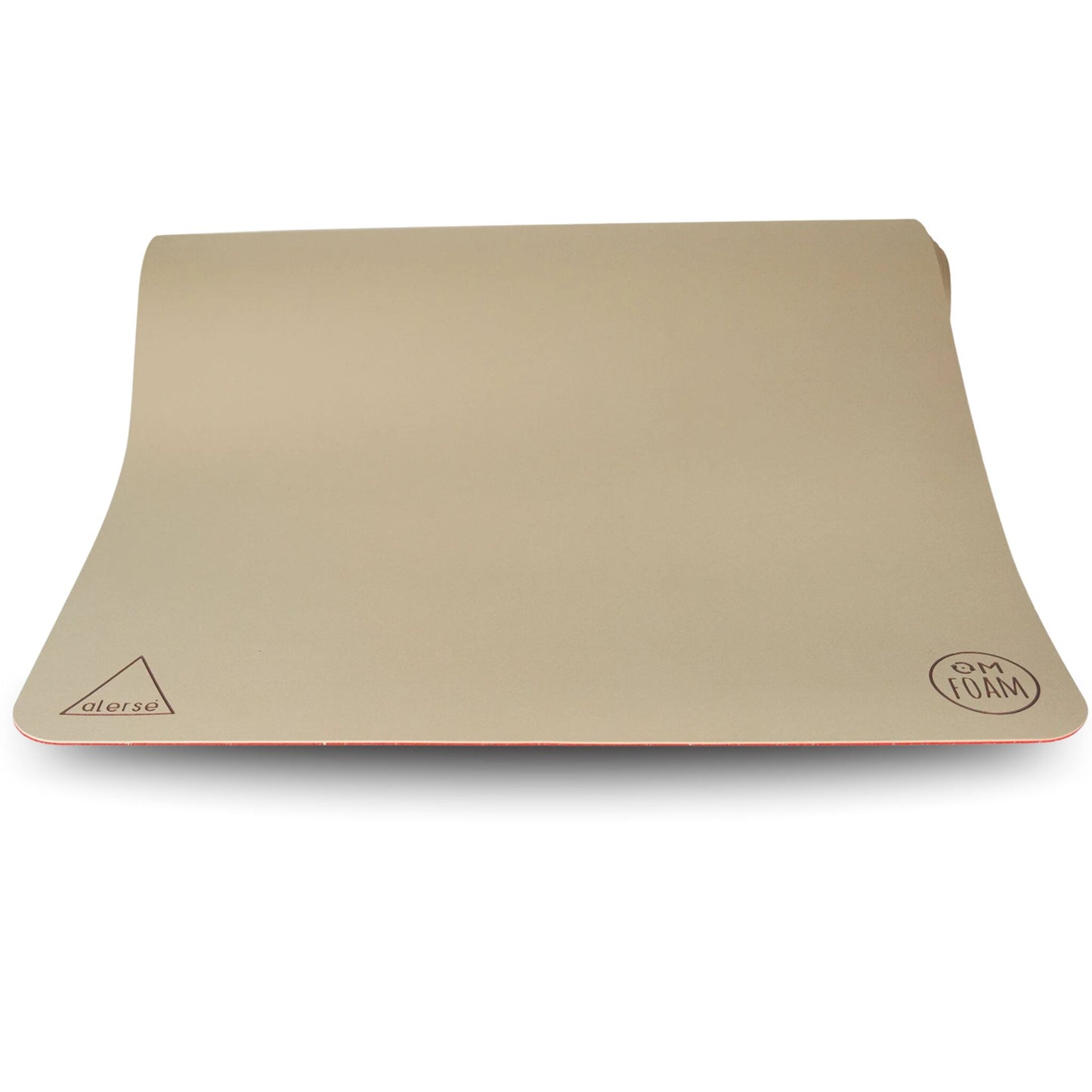 Alerse LIGHT Yoga Mat - Premium 6mm thick, 2.5lbs. - Sand Color