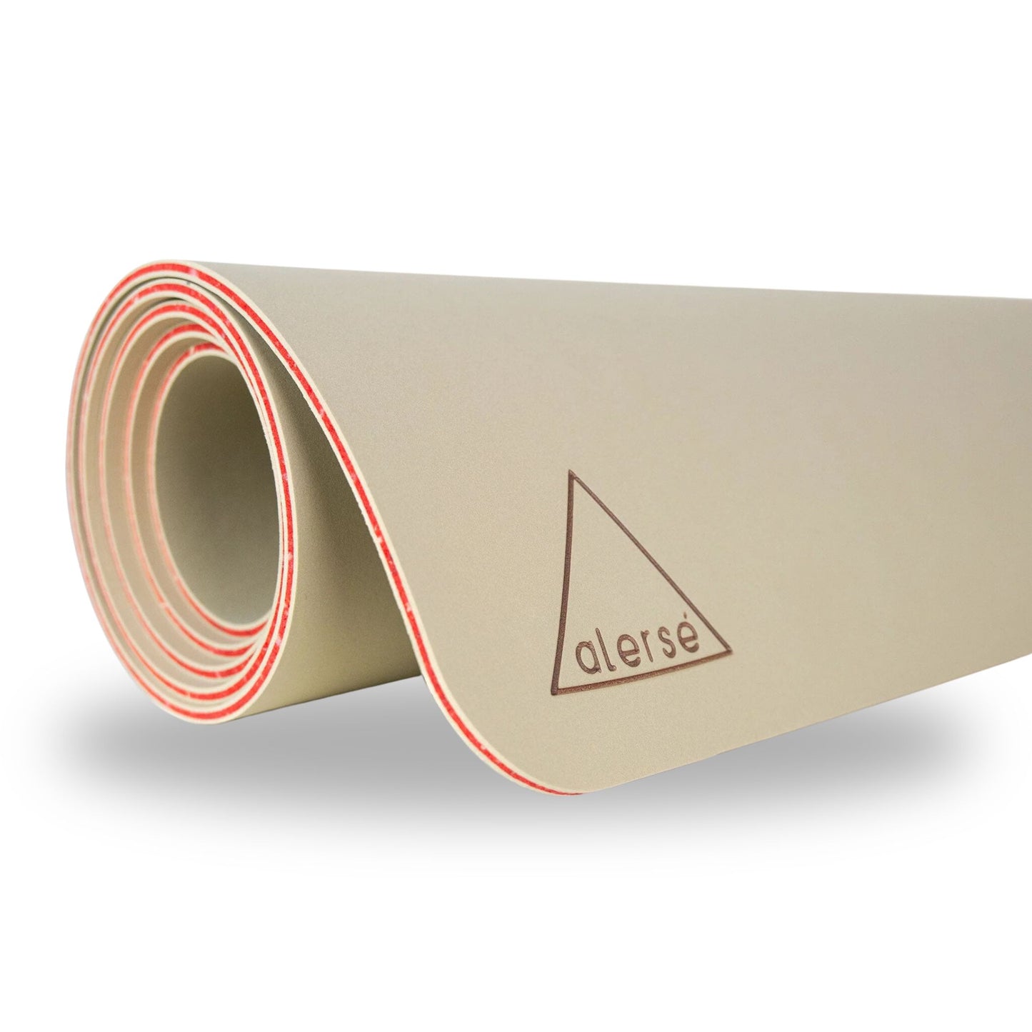 Alerse LIGHT Yoga Mat - Premium 6mm thick, 2.5lbs. - Sand Color