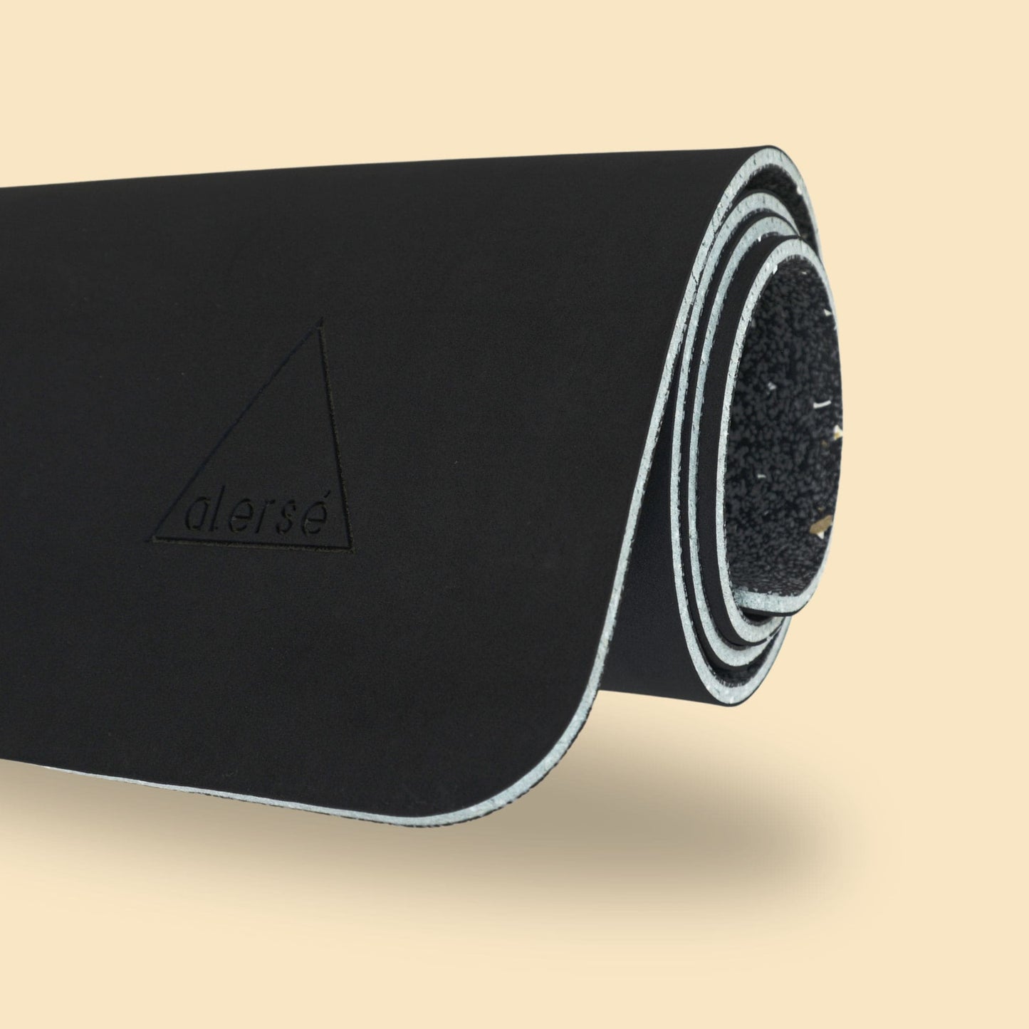 Black Yoga Mat 8mm (Midnight)