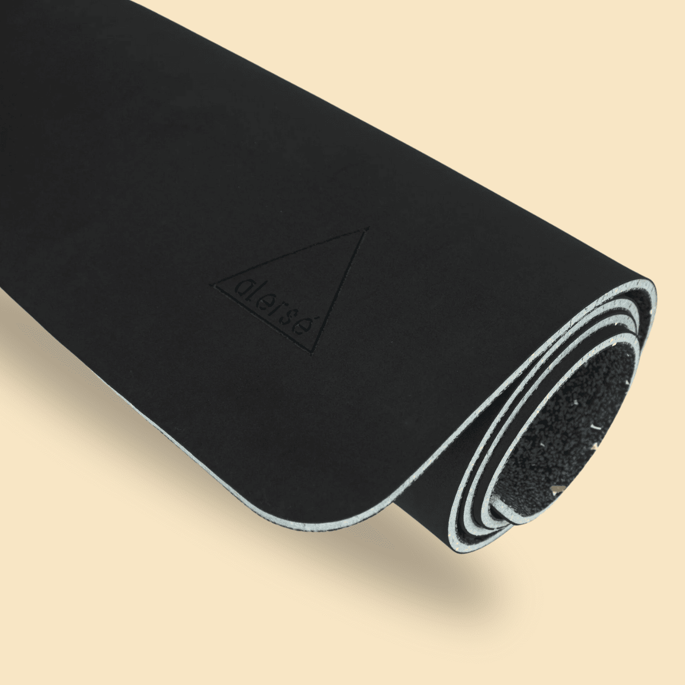 Black Yoga Mat 8mm (Midnight)